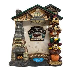 Disney Parks Wilderness Lodge Mickey & Friends Totem Pole Photo Picture Frame